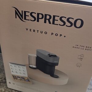 Nespresso Vertuo Pop+ in Black and Gray